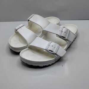 Birkenstock womens sandal  38 white us size 7-7.5